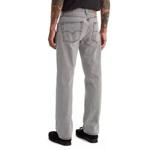 Levi's Men's 501 Gray Button Fly 100% Cotton Original Straight Fit Jeans (42/38)